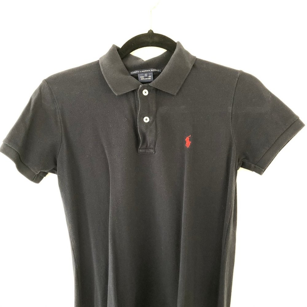 Ralph Lauren Polo Dress Short Sleeves Navy Small - Picture 4 of 7